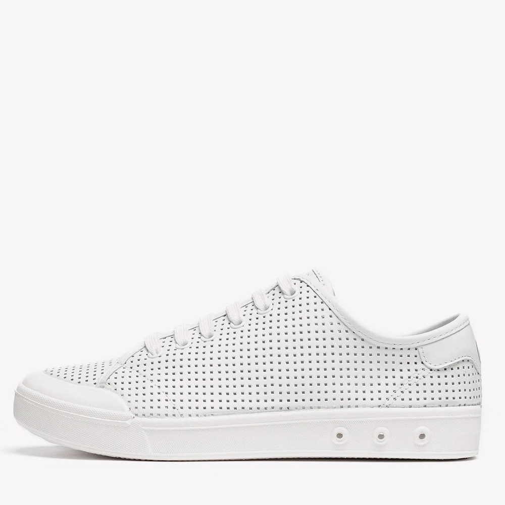 rag & bone white leather sneakers